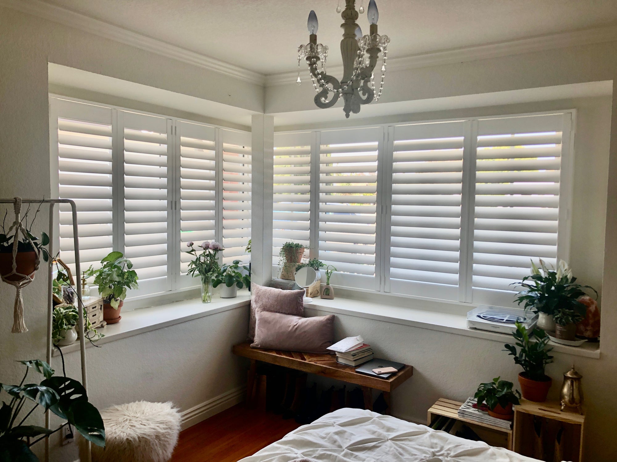 We discuss the best window treatments for homes near Huntington Beach, California, including shutters, shades, and available motorization options.